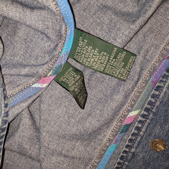 Women's Lauren Jeans RL Vintage 90s Toggle Hooded - Picture 12 of 12